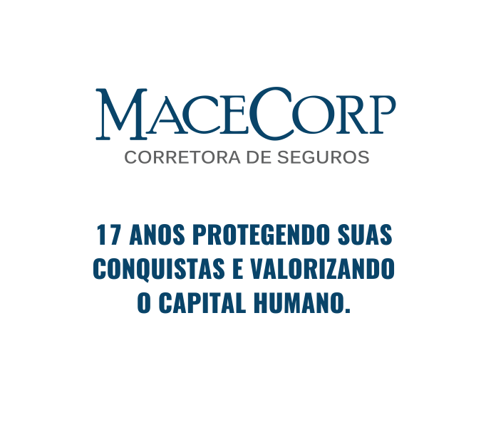 Selo 15 anos Macecorp